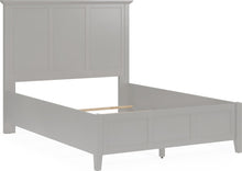 Halston Three Panel Bed in Elephant Grey - View 7