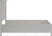 Halston Three Panel Bed in Elephant Grey - View 8