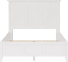 Halston Three Panel Bed in Snowfall White - View 6