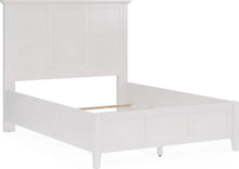 Halston Three Panel Bed in Snowfall White - View 8