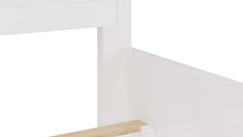 Halston Three Panel Bed in Snowfall White - View 9