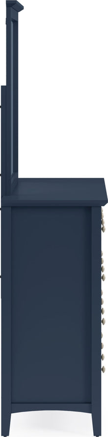 Halston Wall or Dresser Mirror in Blueberry - View 7