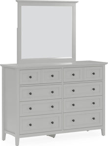 Halston Wall or Dresser Mirror in Elephant Grey - View 8