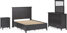 Halston Wall or Dresser Mirror in Raven Black - View 4