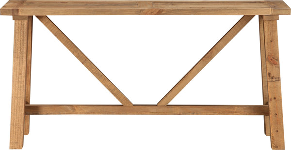 Hadley Reclaimed Wood Console Table in Rustic Tawny alternate view
