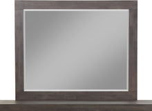 Hudson Beveled Glass Mirror in Basalt Grey - View 3