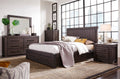 Hudson Five Drawer Chest in Basalt Grey