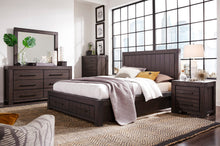 Hudson Two Drawer Wood Storage Bed in Basalt Grey - View 2