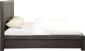 Hudson Two Drawer Wood Storage Bed in Basalt Grey