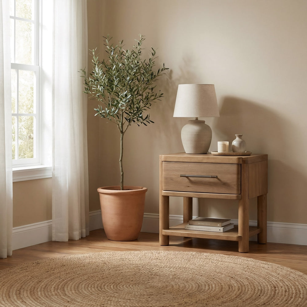 Holland 1 Drw Nightstand w/CM - Cbn Glw