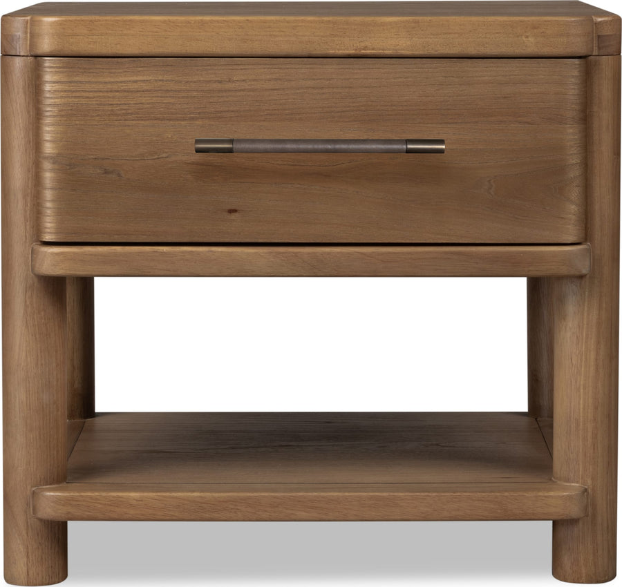 Holland 1 Drw Nightstand w/CM - Cbn Glw - View 2