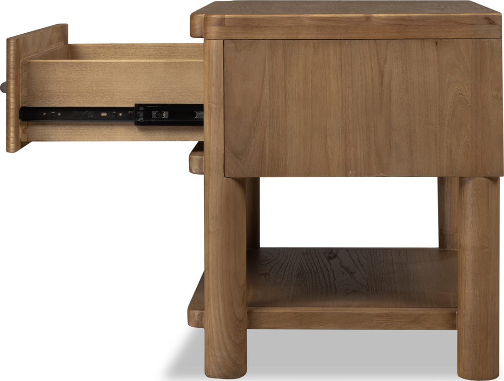 Holland 1 Drw Nightstand w/CM - Cbn Glw - View 5