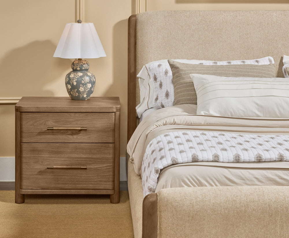 Holland 2 Drw Nightstand w/CM - Cbn Glw