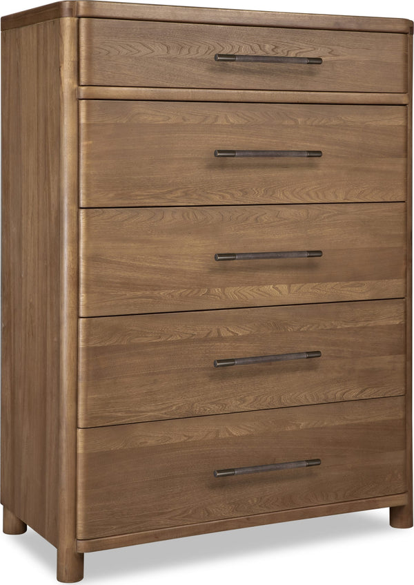Holland 5 Drw Chest - Cabin Glw - View 3