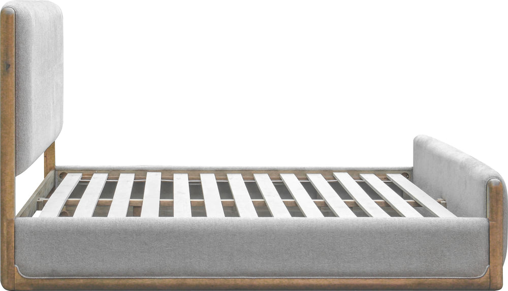 Holland Upholstered Queen Bed - Swtr/C Glw - View 6