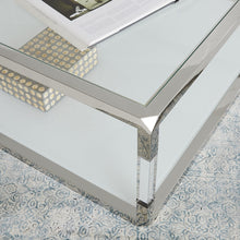 Jefferson Console Table in Acrylic/White Glass/PSS - View 3