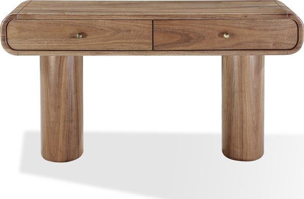Juniper Walnut Console Table in Mongoose - View 2