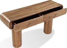 Juniper Walnut Console Table in Mongoose - View 4