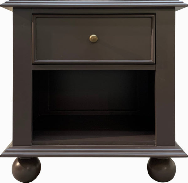 Kingsley 1-Drawer Nightstand - Bourbon