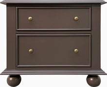 Kingsley 2-Drawer Nightstand - Bourbon