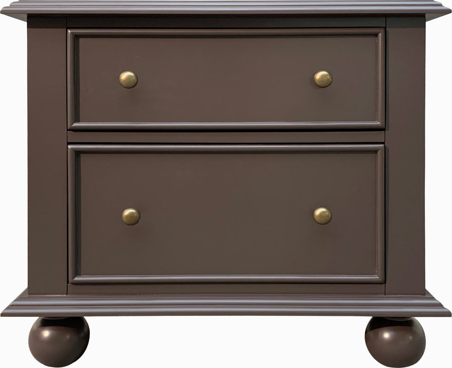 Kingsley 2-Drawer Nightstand - Bourbon