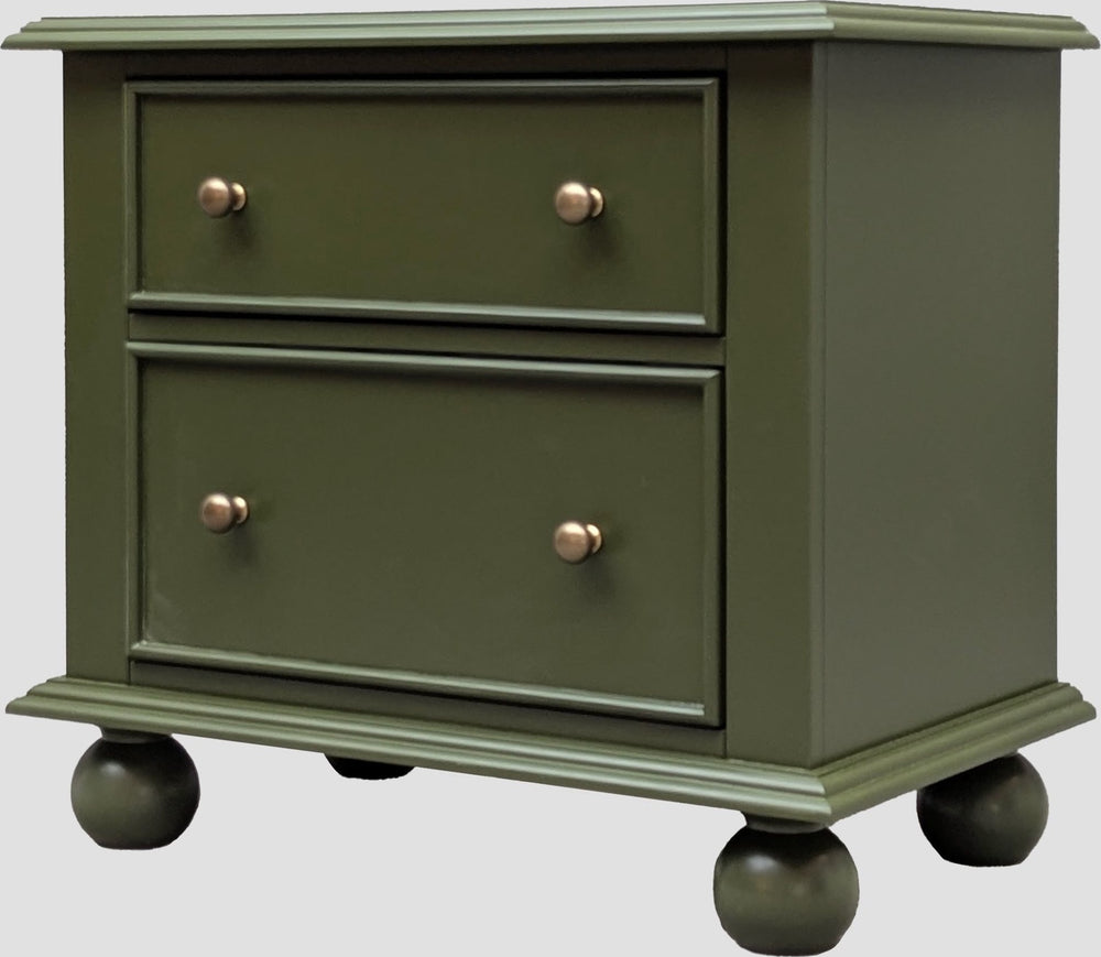 Kingsley 2-Drawer Nightstand - Juniper - View 2
