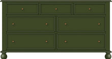 Kingsley 7-Drawer Dresser - Juniper