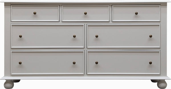 Kingsley 7-Drawer Dresser - Milkstone