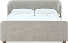 Kiki Upholstered Platform Bed in Cotton Ball Boucle - View 2