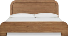 Kenmore Acacia Wood Platform Bed in Lioness - View 3