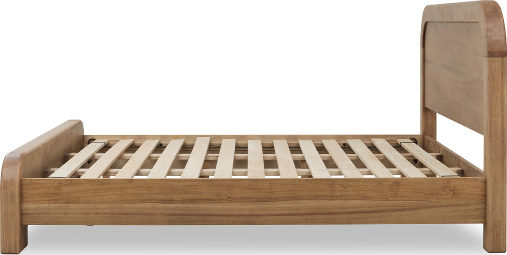 Kenmore Acacia Wood Platform Bed in Lioness - View 7