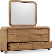Kenmore Six Drawer Acacia Wood Dresser in Lioness - View 5