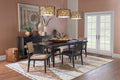 Kingston Chenille Upholstered Dining Chair in Porcini and Minx