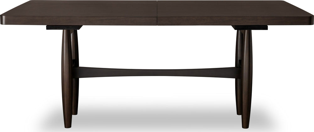 Kingston Extendable Rectangular Dining Table in Minx - View 3