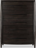 Kingston Five Drawer Acacia Wood Chest in Minx