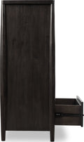Kingston Five Drawer Acacia Wood Chest in Minx