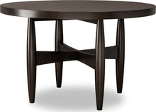 Kingston Round Acacia Wood Dining Table in Minx - View 4