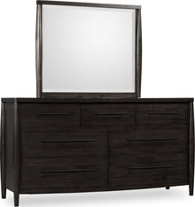 Kingston Seven Drawer Acacia Wood Dresser in Minx - View 5
