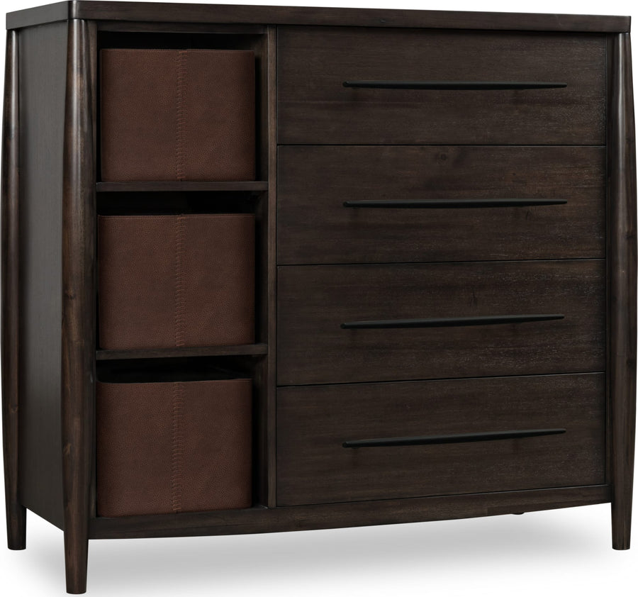 Kingston Sweater Chest with Storage Bins in Minx - View 3