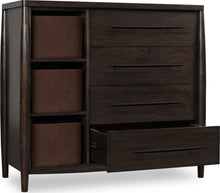 Kingston Sweater Chest with Storage Bins in Minx - View 4