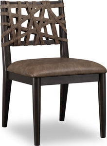 Kingston Synthetic Leather Dining Chair in Minx - View 3