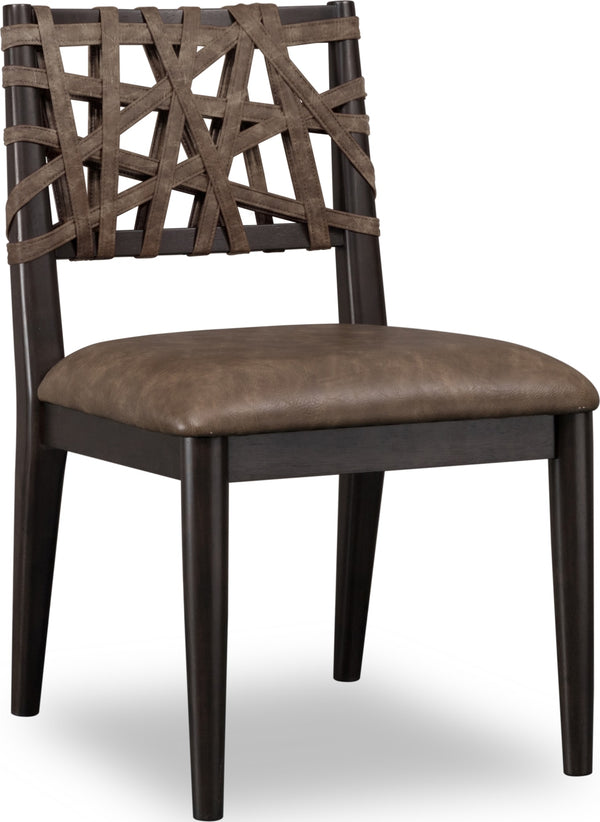 Kingston Synthetic Leather Dining Chair in Minx
