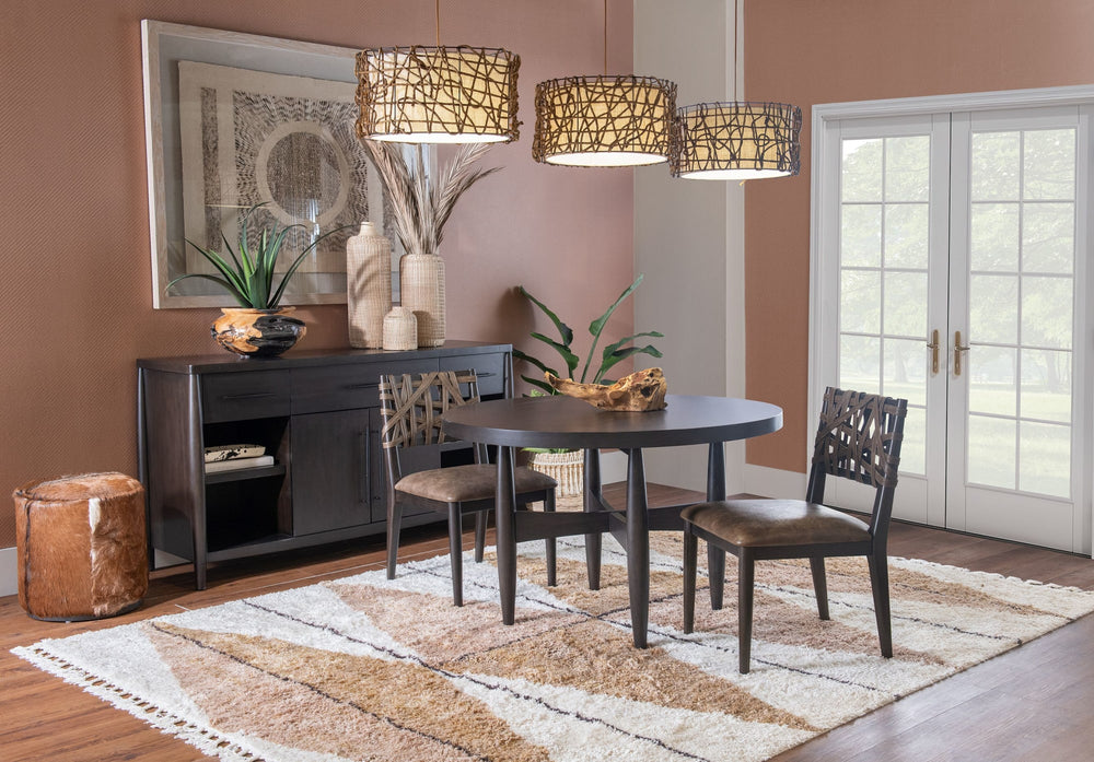 Kingston Synthetic Leather Dining Chair in Minx - View 7