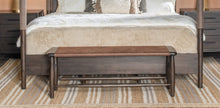 Kingston Upholstered Bench in Minx