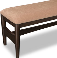 Kingston Upholstered Dining Bench in Minx - View 4