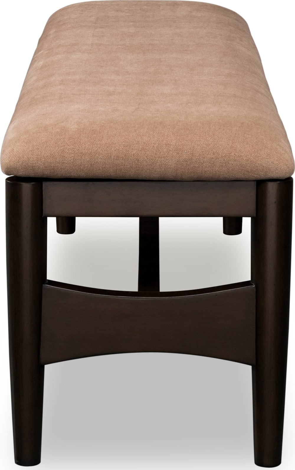 Kingston Upholstered Dining Bench in Minx - View 5