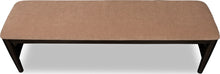 Kingston Upholstered Dining Bench in Minx - View 6