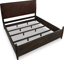 Kingston Upholstered Panel Bed in Minx - View 8