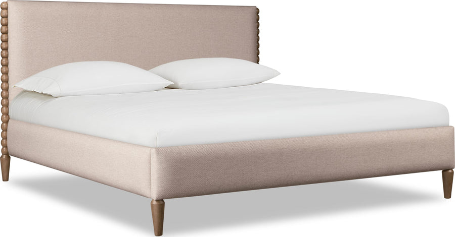 Lexington Upholstered Queen Bed - H W/At Fst - View 4