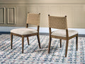 Lexington Woven Back Chair - Swt/C Glw